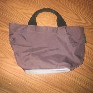 Herve Chapelier Small Two Tone Nylon Tote